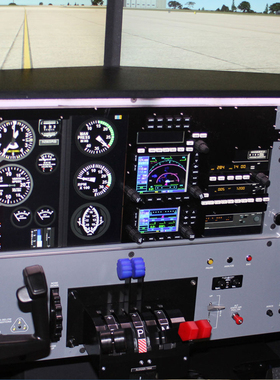 老顾推荐塞斯纳172真机飞行模拟器红鸟REDBIRD苏州南京上海美国进