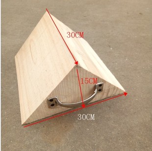 垫木木头木块安全车轮设施防滑大型汽车三角木新款斜坡垫交通固定