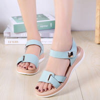 10 Girls' Sandals for Summer 2025, new style, children's leather fashion, Princess, Middle School students, summer style, girls' casual thumbnail 4