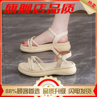 ABC DEFIER girls' sandals are a new summer bestseller for middle and senior children in 2026, featuring soft soles for teenagers and students thumbnail 4