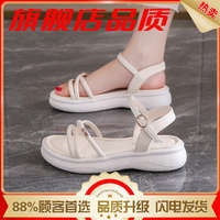 ABC DEFIER girls' sandals are a new summer bestseller for middle and senior children in 2026, featuring soft soles for teenagers and students thumbnail 3