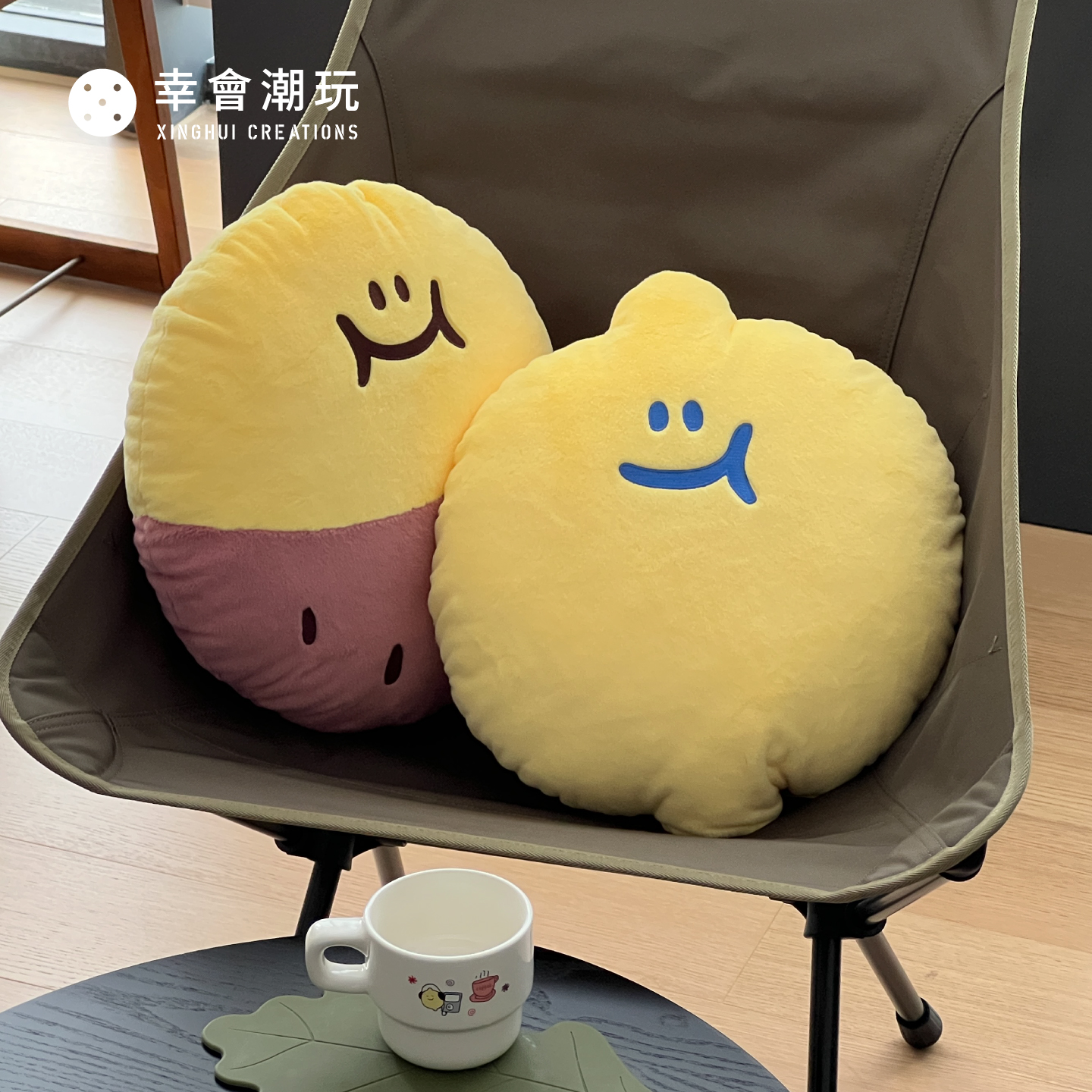 SecondMorning传递幸运毛绒抱枕