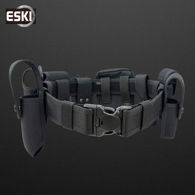 ESKI爱斯户外战术腰带铁骑多功能执勤日常巡逻防泼水八件套快拔套