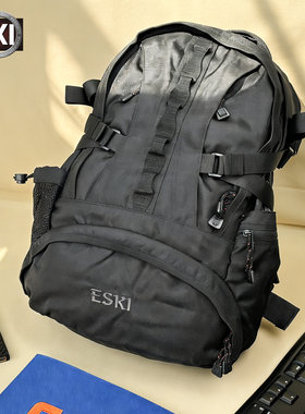 ESKI爱斯战术旅行背包男士防泼水大容量旅行双肩包户外登山包书包