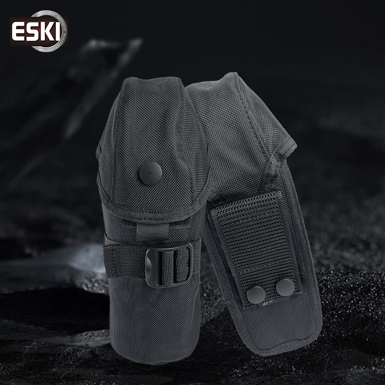 ESKI爱斯战术户外运动登山便携EDC穿腰带水杯袋水壶套MOLLE附件包