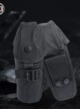 ESKI爱斯战术户外运动登山便携EDC穿腰带水杯袋水壶套MOLLE附件包