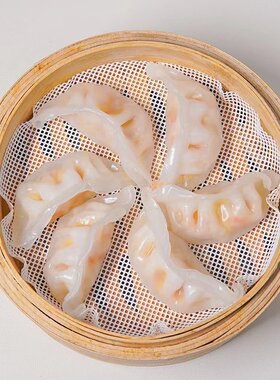 鲜虾风味虾饺皇水晶蒸饺煎饺懒人早餐半成品速食面食薄皮饺子锅贴