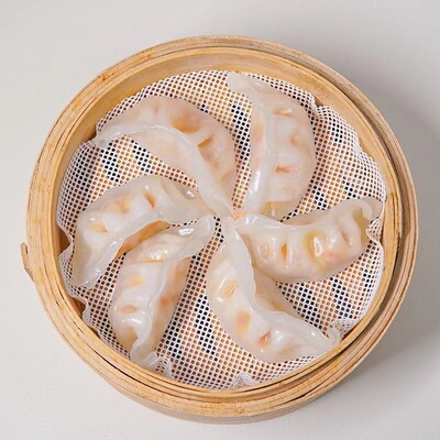 鲜虾风味虾饺皇水晶蒸饺煎饺懒人早餐半成品速食面食薄皮饺子锅贴
