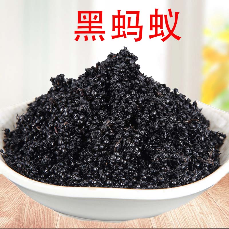 黑蚂蚁 蚂蚁干 中药材 拟黑多刺大黑蚂蚁泡酒 另有红蚂蚁 黄蚂蚁