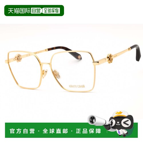 自营roberto cavalliVRC029 0400黄金57mm-黄金 美国奥莱直发