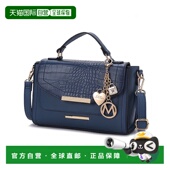 collectionSylvie女式 自营mia 肩包 Mia 海军蓝 美国奥莱直