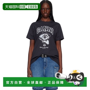 甘尼 女士 黑色 1h可退 Cotton GANNI Basic Witch 香港直邮潮奢