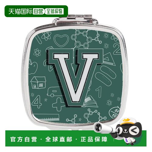自营Carolines Treasures CJ2010-VSCM 字母 V 回到学校初始正品