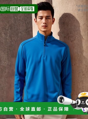 Cutter & Buck Big & Tall DryTec Edge 半拉链 - 数字/黑色 【美