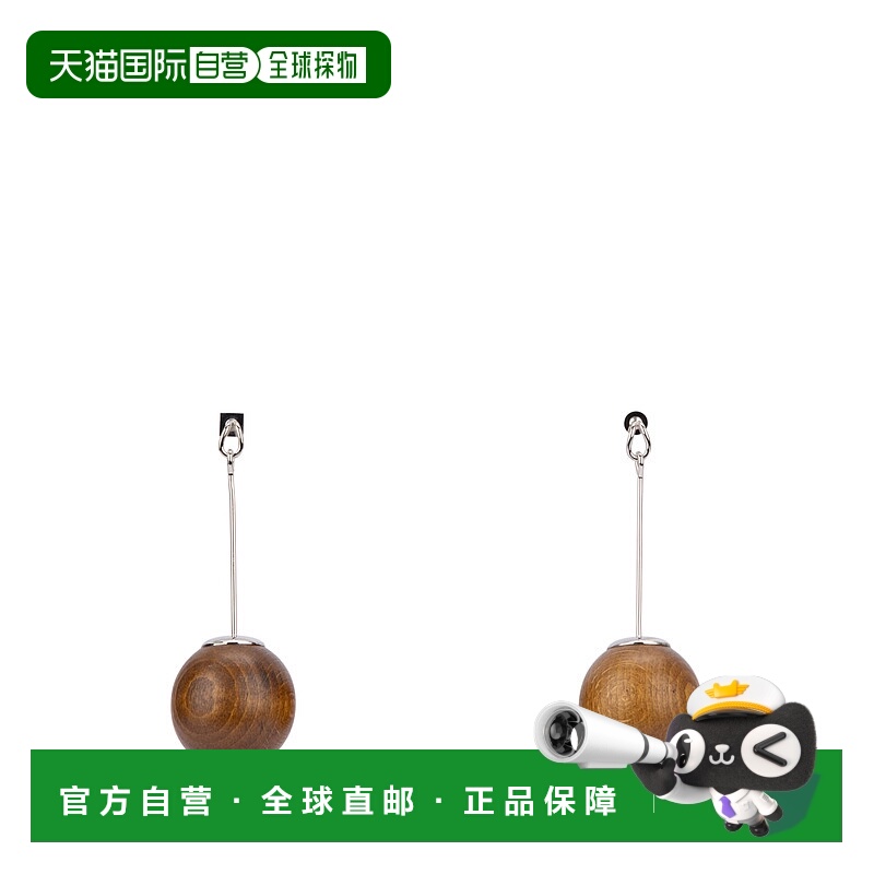 1h可退 香港直邮潮奢 Jacquemus 女士 LES GRANDES BOUCLES NODO