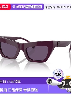 自营Burberry BE 4405 34001A 51mm 女式猫眼太阳镜 - 紫色 美国