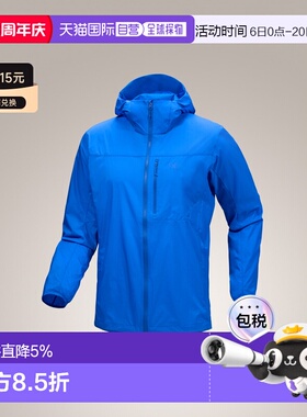 美国直邮Arc'teryx Squamish Hoody 男款防风连帽衫