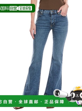 自营 frame denimFRAME The Icon Canals Flare Jean-多功能 美国