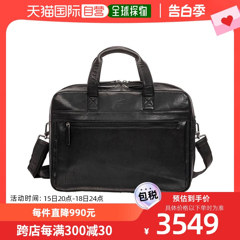 【美国直邮】mancini leather goods 男士 单肩包真皮时尚旅行 箱包皮具/热销女包/男包 男士包袋 原图主图