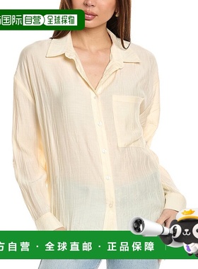 自营 sadie & sageSage品牌Clementine Crush镂空衬衫-白色 美国