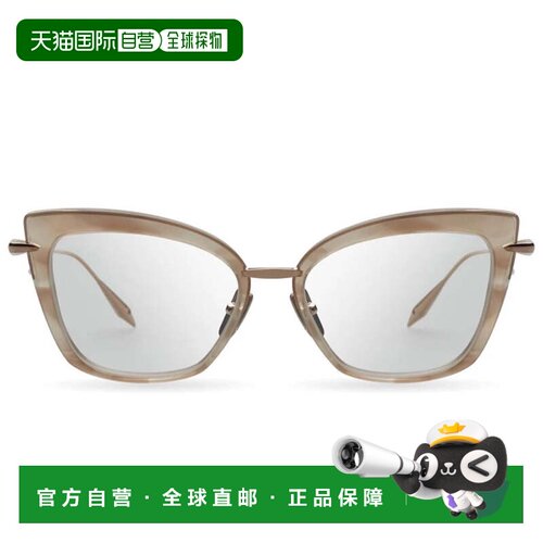 自营ditaAmorly Oversized Square Frame Sunglasses with Mirror