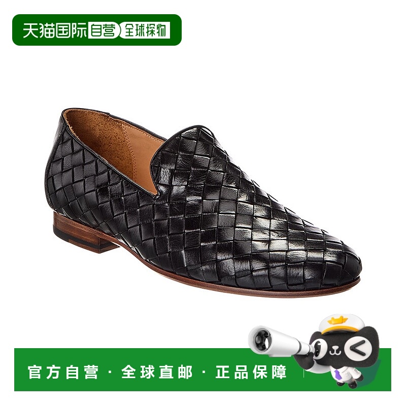自营Curatore Venetian Leather Loafer - black 美国奥莱直发