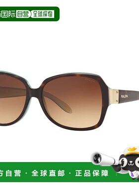 自营Ralph by Ralph Lauren  RA 5138 601/13 58mm Womens Square