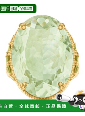 自营ross-simons 罗斯-西蒙斯普拉西奥莱特和 . 18kt 纯金橄榄石