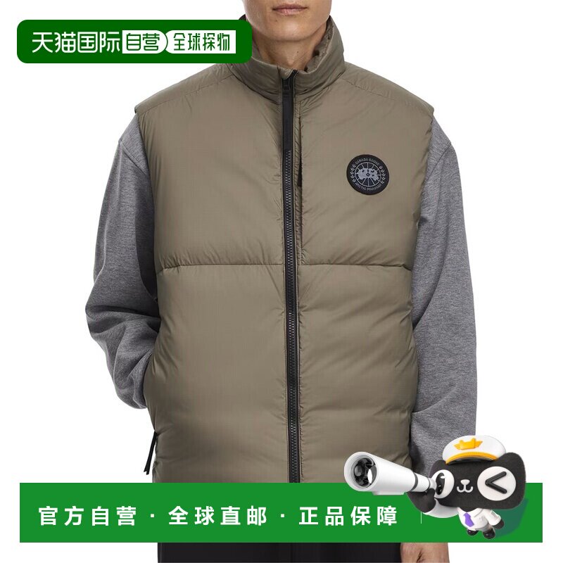 自营canada goose加拿大鹅小屋背心-灰色 美国奥莱直发