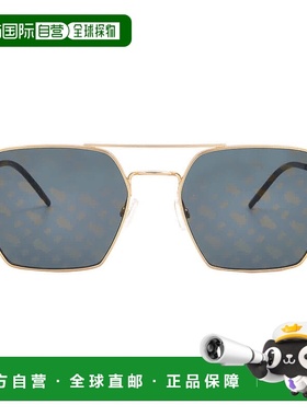 自营Hugo Boss Gold Decor Navigator Ladies Sunglasses BOSS 15