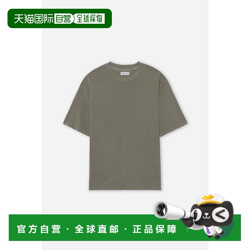 自营john elliott男式Folsom修身T恤，复古军队风格 美国奥莱直发