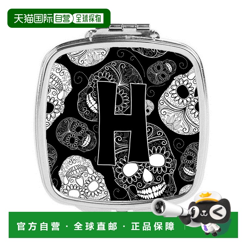 自营 Carolines Treasures CJ2008-HSCM 字母 H 亡灵节骷髅正品