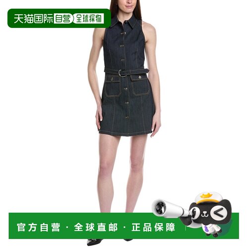 自营cinq a septCinq à Sept Silk Andree Dress - blue 美国奥
