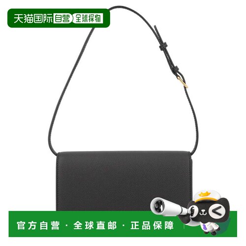 自营valentinoVlogo Signature Textured Leather Mini Bag - bla