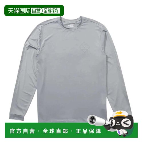 自营Salty Crew Tippet衬衫男士灰色弹力圆领长袖KFC831-灰色 美