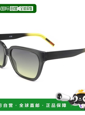 自营 Hugo Boss女式56毫米灰色太阳镜-灰黄色 美国奥莱直发