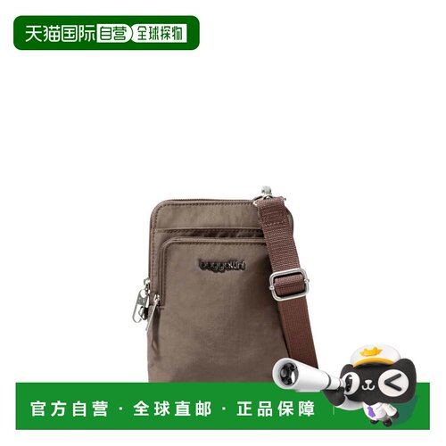 自营baggallini 女式 Securtex 防盗活动小斜挎包 - portobello