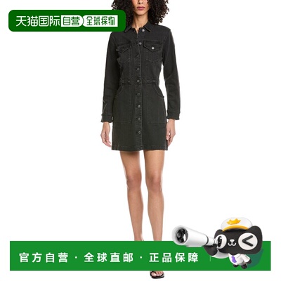 自营Faherty Denim Michelle Dress - Black 连衣裙美国直发奥莱