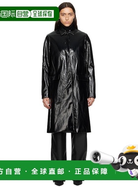 1h可退 香港直邮潮奢 rag bone 瑞格布恩 女士 黑色 Morin 大衣 W