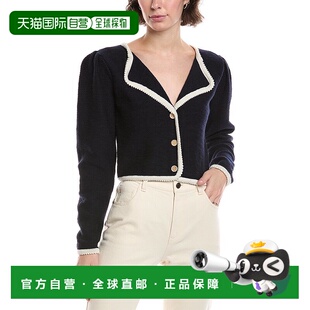 自营 frame denimFRAME The Corded Cardigan-海军蓝多色 美国奥