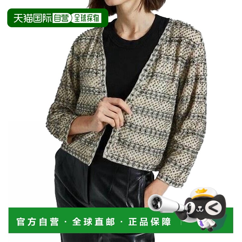 自营 sundays米色串珠夹克 美国奥莱直发