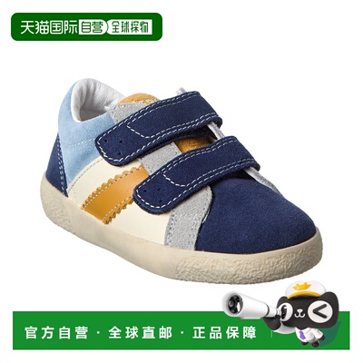 自营Naturino Falcotto Kilde Suede Sneaker - blue 美国奥莱直