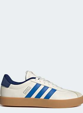 自营Men's adidas VL Court 3.0 Shoes - core white / bright ro