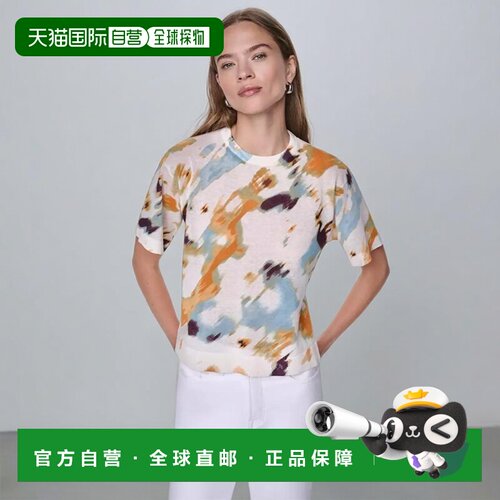 1h可退 【美国直邮】dkny/唐可娜儿 女士 毛衣短袖针织