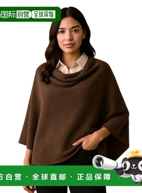 自营in2Cashmere Classic Topper - espresso 美国奥莱直发