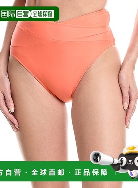 自营 Ramy Brook Luella比基尼底部-橙色 美国奥莱直发性感
