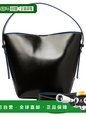 自营J.McLaughlin Crawford Leather Bucket Bag - black 美国奥