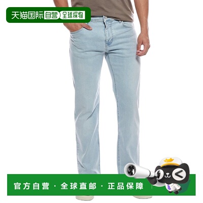 自营frame denimFRAME La Puente Modern Straight Jean - blue