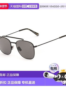 自营Belstaff 钛金属太阳镜 - 黑色 美国奥莱直发