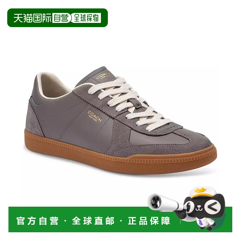 1h可退 【美国直邮】coach 女士 休闲鞋经典运动鞋低帮蔻驰